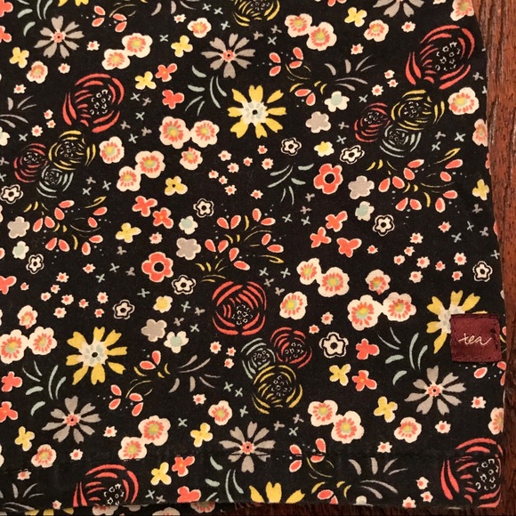 Tea Collection Poplin Floral Print Dress - Picture 3 of 3